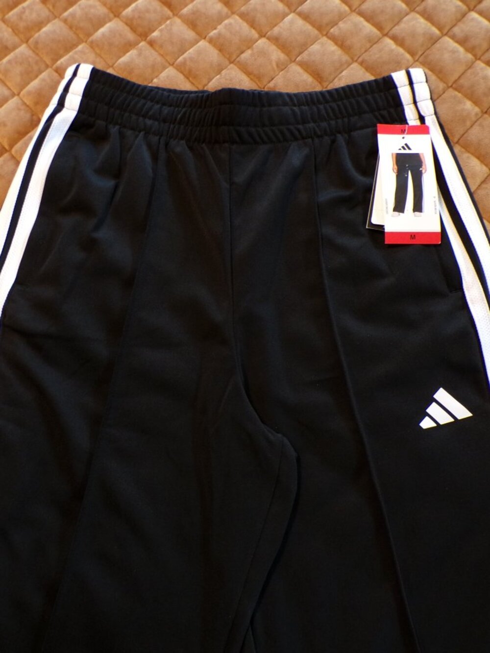 adidas NWT - 3-STRIPES Women's Tri Pant Black Medium - Picture 5 of 7